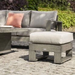 Montrose Aluminium Large Corner Casual Dining Set With Rising Table, Brushed Silver Oak 26 Montrose Aluminium Large Corner Casual Dining Set With Rising Table, Brushed Silver Oak -Daals Store OD DINE 2080 WGREY SET scene7