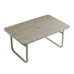 Stanford Natural Round Wicker 6-Seater Rectangular Dining Set β Weathered Wood Finish Table & Beige Cushions 20 Stanford Natural Round Wicker 6-Seater Rectangular Dining Set β Weathered Wood Finish Table & Beige Cushions -Daals Store OD DINE 2281 NAT BEIGE SET WB8