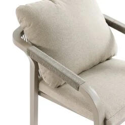 Manresa Rope 4-Seater Square Dining Set, Taupe And Beige 34 Manresa Rope 4-Seater Square Dining Set, Taupe And Beige -Daals Store OD DINE 246 TAUPE SET detail2