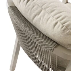 Manresa Rope 4-Seater Square Dining Set, Taupe And Beige 35 Manresa Rope 4-Seater Square Dining Set, Taupe And Beige -Daals Store OD DINE 246 TAUPE SET detail3