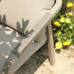 Manresa Rope 4-Seater Square Dining Set, Taupe And Beige 24 Manresa Rope 4-Seater Square Dining Set, Taupe And Beige -Daals Store OD DINE 246 TAUPE SET scene5