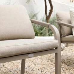 Manresa Taupe and Beige Rope Detail β Slatted Aluminium Rectangular 6-Seater Dining Set 25 Manresa Taupe and Beige Rope Detail β Slatted Aluminium Rectangular 6-Seater Dining Set -Daals Store OD DINE 255 TAUPE SET scene7