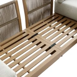 Pedra Rope And Aluminium Large Corner Casual Dining Set With Rising Table, Natural 26 Pedra Rope And Aluminium Large Corner Casual Dining Set With Rising Table, Natural -Daals Store OD DINE 4980 NAT SET detail4