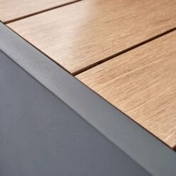 Jardin Large Granite Aluminium Corner Dining Set with Rising Table & Reclining Module - 9 Seater 38 Jardin Large Granite Aluminium Corner Dining Set with Rising Table & Reclining Module - 9 Seater -Daals Store OD DINE 905 GRANITE SET detail4