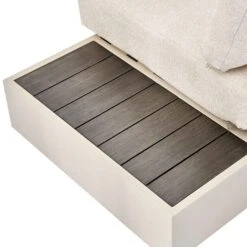 Jardin Aluminium Large Corner Casual Dining Set With Rising Table, Pumice 29 Jardin Aluminium Large Corner Casual Dining Set With Rising Table, Pumice -Daals Store OD DINE 905 PUMICE SET detail2