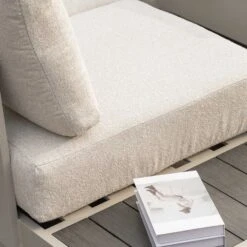 Jardin Aluminium Large Corner Casual Dining Set With Rising Table, Pumice 20 Jardin Aluminium Large Corner Casual Dining Set With Rising Table, Pumice -Daals Store OD DINE 905 PUMICE SET scene5