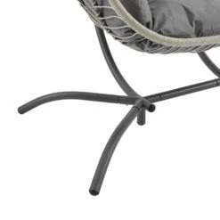 Harrington Grey Rattan & Rope Double Hanging Egg Chair β 2 Person Indoor/Outdoor Garden Swing with Plush Cushions 19 Harrington Grey Rattan & Rope Double Hanging Egg Chair β 2 Person Indoor/Outdoor Garden Swing with Plush Cushions -Daals Store OD HC 009 detail3
