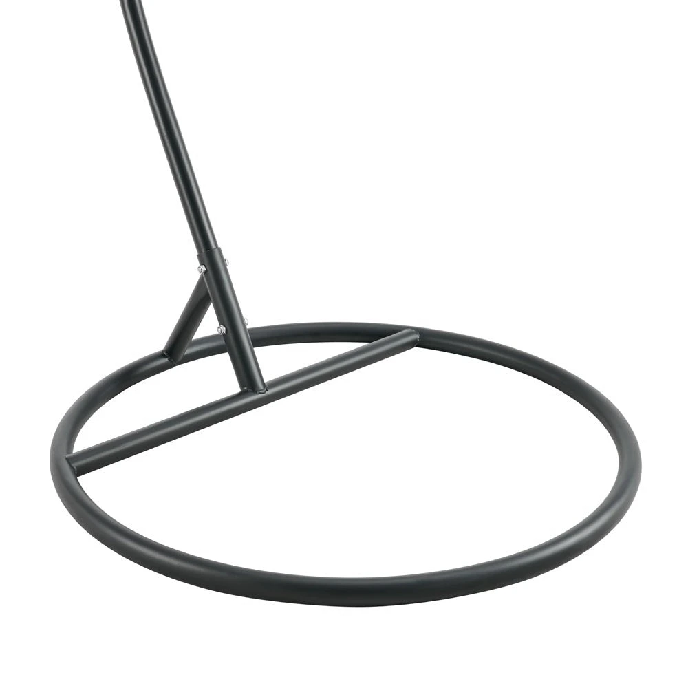 Lydia Geometric Rattan & Rope Mix Indoor Outdoor Hanging Chair 11 Lydia Geometric Rattan & Rope Mix Indoor Outdoor Hanging Chair - Image 11