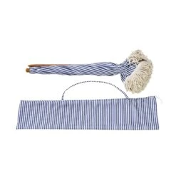Gabriel Blue And White Striped Fringed Parasol With Tilt 26 Gabriel Blue And White Striped Fringed Parasol With Tilt -Daals Store OD PRSL 02 BLUESTRP WB5