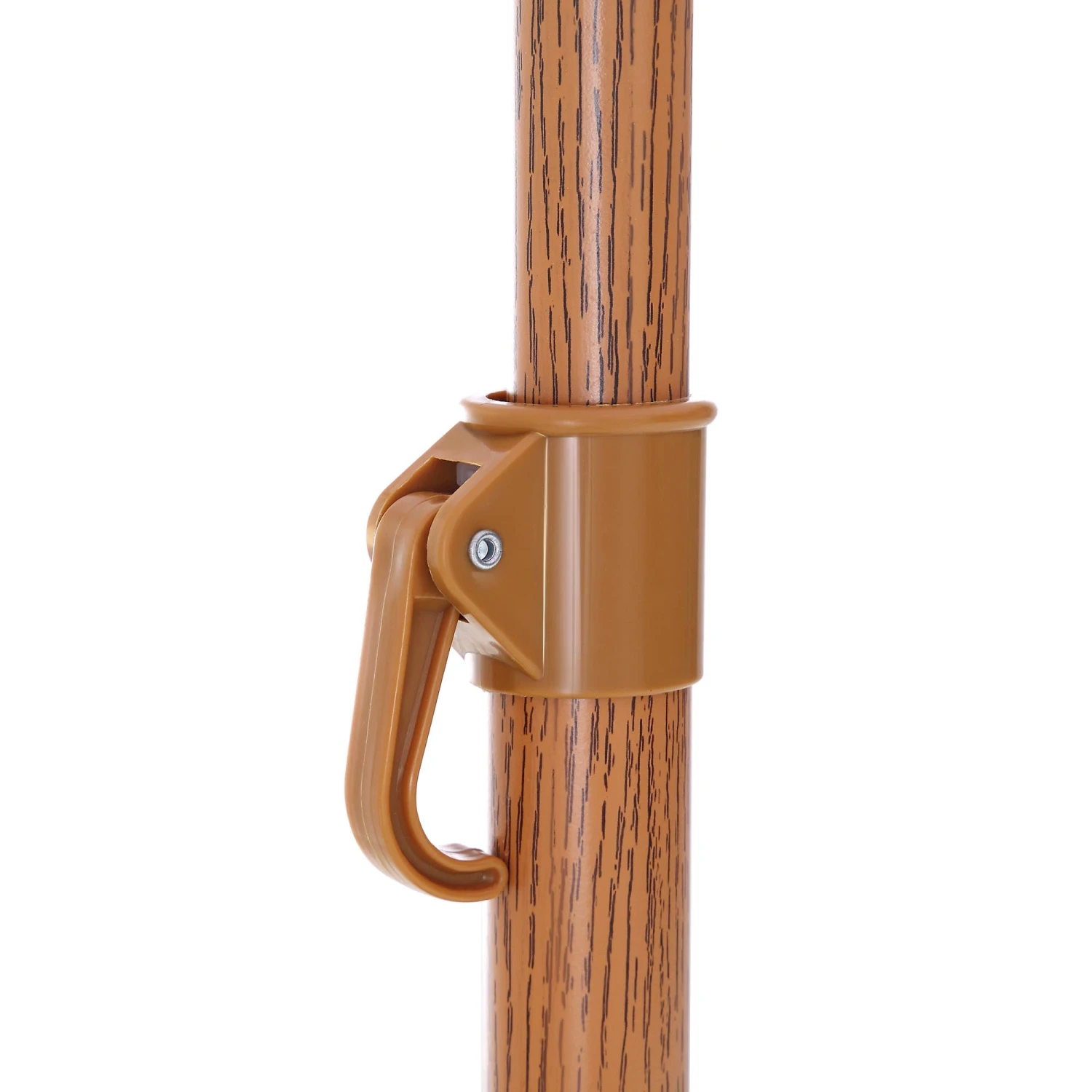 Gabriel Blue And White Striped Fringed Parasol With Tilt 14 Gabriel Blue And White Striped Fringed Parasol With Tilt - Image 14