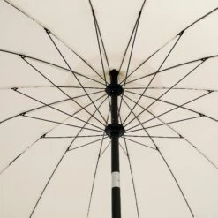 Hacienda 2.4M Beige Beaded Carousel Garden Parasol With Fringe Tassels And Aluminium Tilt -Daals Store OD PRSL 16 BEIGE detail3