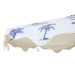 Tropical Pattern 2.6M Octagonal Tassel Parasol With Aluminium Tilt 24 Tropical Pattern 2.6M Octagonal Tassel Parasol With Aluminium Tilt -Daals Store OD PRSL 31 TROPI detail2