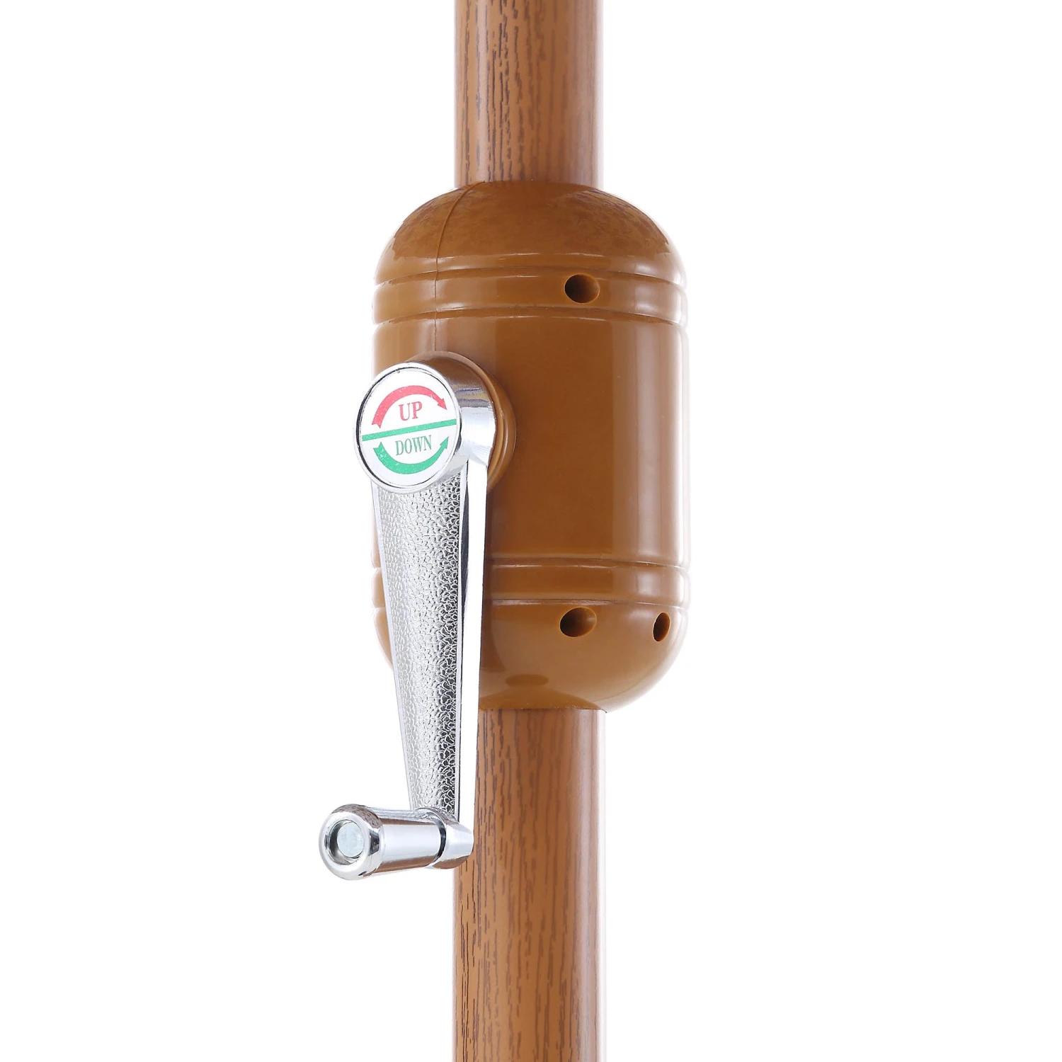 Tropical Pattern 2.6M Octagonal Tassel Parasol With Aluminium Tilt 13 Tropical Pattern 2.6M Octagonal Tassel Parasol With Aluminium Tilt - Image 13