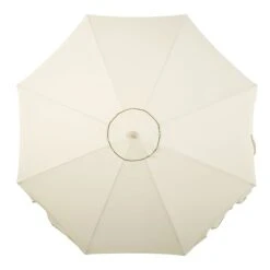 Beige & Grass Green Scalloped Octagonal Garden Parasol β 2.6m Crank and Tilt Outdoor Sun Shade 21 Beige & Grass Green Scalloped Octagonal Garden Parasol β 2.6m Crank and Tilt Outdoor Sun Shade -Daals Store OD PRSL 35 GREENEDGE WB5