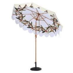 Olive Branch 2.6M Octagonal Parasol With Aluminium Tilt