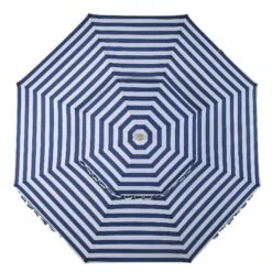 Fabienne Blue And White Striped 3M Double Top Crank And Tilt Parasol -Daals Store OD PRSL 42 BLUESTRIPE WB4