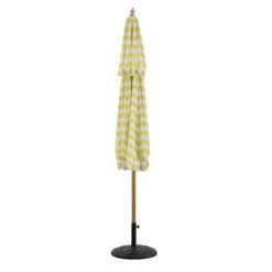 Fabienne 3M Double Top Garden Parasol β Yellow and White Striped Vintage Crank & Tilt Umbrella 21 Fabienne 3M Double Top Garden Parasol β Yellow and White Striped Vintage Crank & Tilt Umbrella -Daals Store OD PRSL 42 YELLOWSTRIPE WB3