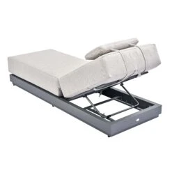 Pedra Rope And Aluminium Outdoor Sun Lounger, Grey 15 Pedra Rope And Aluminium Outdoor Sun Lounger, Grey -Daals Store OD ROPE2 GREY SLG WB2