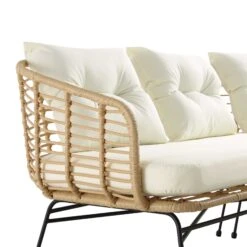 St Loy Natural Rattan Garden Corner Sofa Set with Cream Cushions β 4-Piece Outdoor Sectional & Glass Top Coffee Table 34 St Loy Natural Rattan Garden Corner Sofa Set with Cream Cushions β 4-Piece Outdoor Sectional & Glass Top Coffee Table -Daals Store OD SF 016 detail1