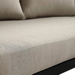 Albany Aluminium Corner Sofa Set in Taupe & Matte Black β 5-Seater Outdoor Reclining Lounge Set with Coffee Table 28 Albany Aluminium Corner Sofa Set in Taupe & Matte Black β 5-Seater Outdoor Reclining Lounge Set with Coffee Table -Daals Store OD SF 1023 TAUPE detail5