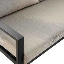 Albany Aluminium Corner Sofa Set in Taupe & Matte Black β 5-Seater Outdoor Reclining Lounge Set with Coffee Table 29 Albany Aluminium Corner Sofa Set in Taupe & Matte Black β 5-Seater Outdoor Reclining Lounge Set with Coffee Table -Daals Store OD SF 1023 TAUPE detail6