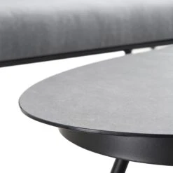 Montebello 4-Seater Outdoor Black Rope And Aluminium Sofa Set With Grey Ceramic Coffee Table 21 Montebello 4-Seater Outdoor Black Rope And Aluminium Sofa Set With Grey Ceramic Coffee Table -Daals Store OD SF 1029 BLACK detail2