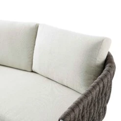 Montebello 4-Seater Outdoor Taupe Rope And Aluminium Sofa Set With White Ceramic Coffee Table 21 Montebello 4-Seater Outdoor Taupe Rope And Aluminium Sofa Set With White Ceramic Coffee Table -Daals Store OD SF 1029 WHITE detail3