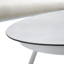 Montebello 4-Seater Outdoor Taupe Rope And Aluminium Sofa Set With White Ceramic Coffee Table 22 Montebello 4-Seater Outdoor Taupe Rope And Aluminium Sofa Set With White Ceramic Coffee Table -Daals Store OD SF 1029 WHITE detail4