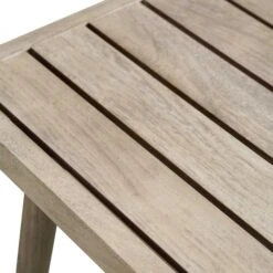 Cliveden Outdoor Aluminium Washed Wood Effect And Round Wicker Rattan Corner Sofa Set -Daals Store OD SF 1070 NAT detail6