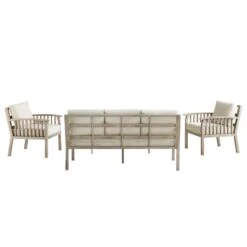 Earlswood Aluminium Washed Wood Effect Sofa Set With Coffee Table 19 Earlswood Aluminium Washed Wood Effect Sofa Set With Coffee Table -Daals Store OD SF 1071 NAT WB4