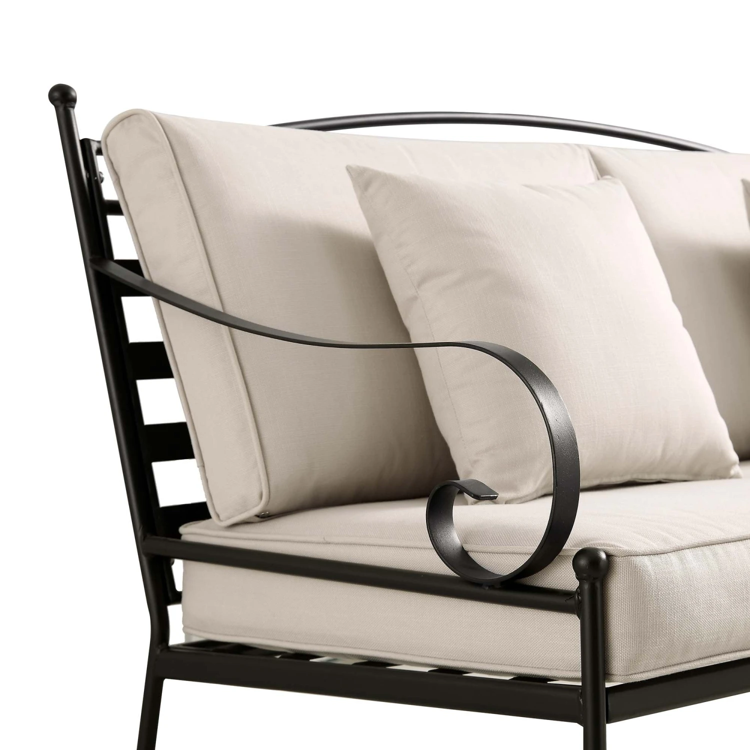 Haymes Indoor And Outdoor Metal Sofa Set With Coffee Table 8 Haymes Indoor And Outdoor Metal Sofa Set With Coffee Table - Image 8