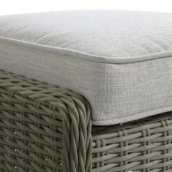 Hampshire 7-Seater Round Wicker Rattan Sofa Set With Rising Table, Desert Sage 38 Hampshire 7-Seater Round Wicker Rattan Sofa Set With Rising Table, Desert Sage -Daals Store OD SF 266 GREEN SET detail4