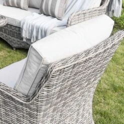 Hampshire 7-Seater Light Grey Round Wicker Rattan Sofa Set with Adjustable Rising Table 21 Hampshire 7-Seater Light Grey Round Wicker Rattan Sofa Set with Adjustable Rising Table -Daals Store OD SF 266 LGREY SET scene5