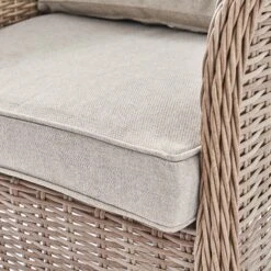 Hampshire Natural Round Wicker Rattan 7-Seater Sofa Set β Height-Adjustable Rising Table & Beige Cushions 33 Hampshire Natural Round Wicker Rattan 7-Seater Sofa Set β Height-Adjustable Rising Table & Beige Cushions -Daals Store OD SF 266 NAT SET detail2