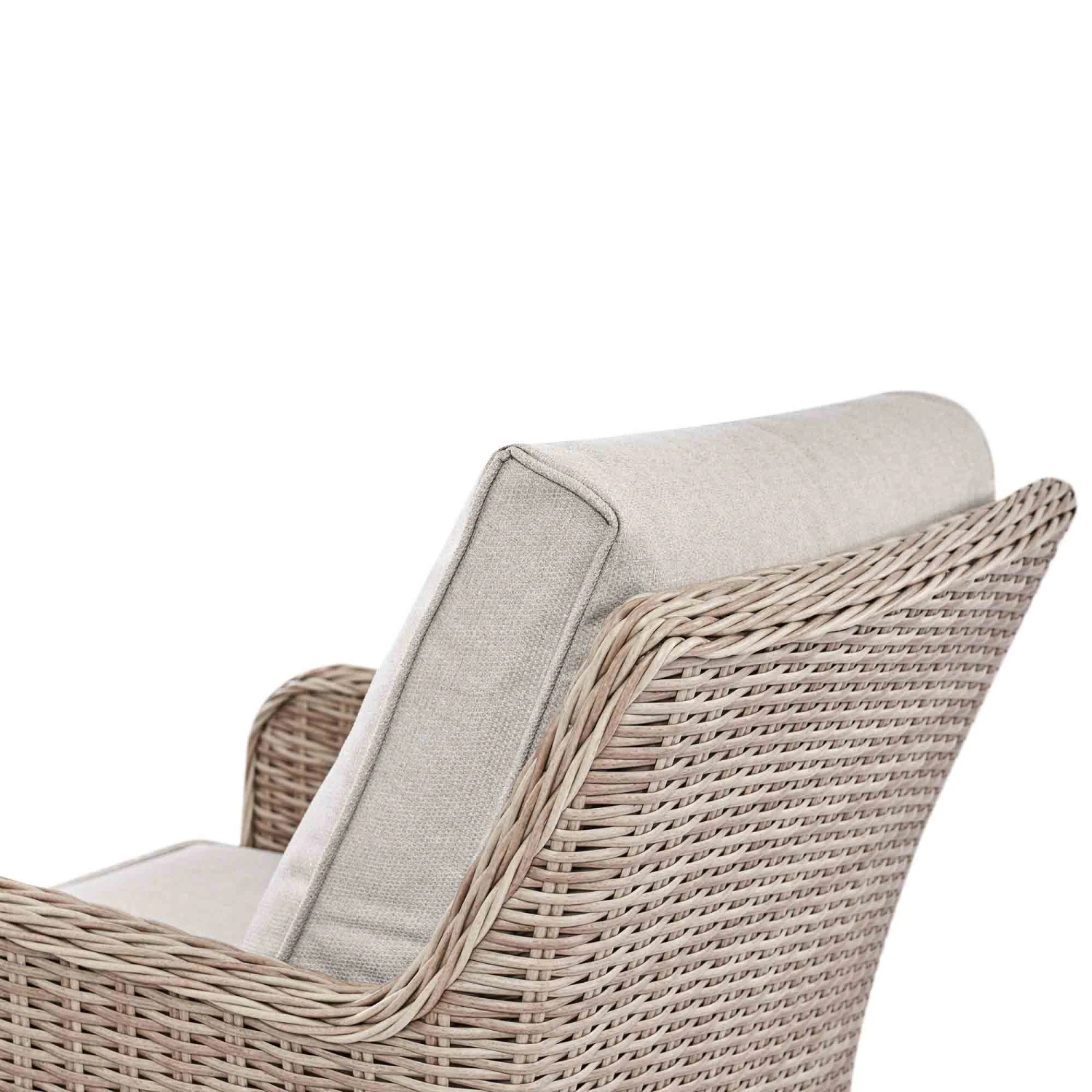 Hampshire Natural Round Wicker Rattan 7-Seater Sofa Set β Height-Adjustable Rising Table & Beige Cushions 18 Hampshire Natural Round Wicker Rattan 7-Seater Sofa Set β Height-Adjustable Rising Table & Beige Cushions - Image 18