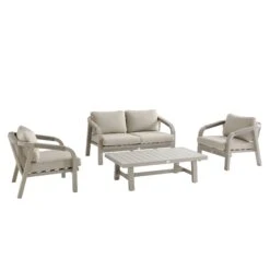 Manresa Rope 5-Seater Sofa Set, Taupe And Beige 28 Manresa Rope 5-Seater Sofa Set, Taupe And Beige -Daals Store OD SF 410 TAUPE SET WB2