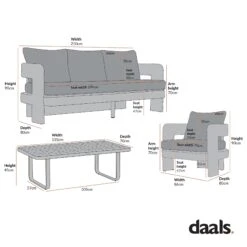 Stanford Natural Round Wicker 5-Seater Outdoor Sofa Set β Curved Sculptural Garden Lounge Set with Light Beige Cushions 12 Stanford Natural Round Wicker 5-Seater Outdoor Sofa Set β Curved Sculptural Garden Lounge Set with Light Beige Cushions -Daals Store OD SF 4112 SET CHART