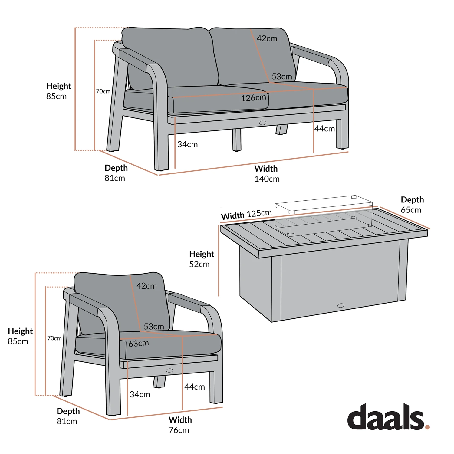 Manresa Rope 5-Seater Firepit Sofa Set in Taupe and Beige β Luxury Aluminium Garden Lounge Suite 9 Manresa Rope 5-Seater Firepit Sofa Set in Taupe and Beige β Luxury Aluminium Garden Lounge Suite - Image 9
