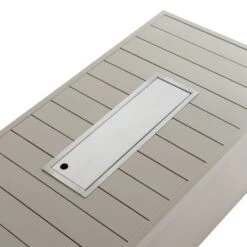 Manresa Rope 5-Seater Firepit Sofa Set in Taupe and Beige β Luxury Aluminium Garden Lounge Suite 38 Manresa Rope 5-Seater Firepit Sofa Set in Taupe and Beige β Luxury Aluminium Garden Lounge Suite -Daals Store OD SF 420 TAUPE SET detail4