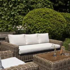 Bellagio Round Wicker Sofa Set With Coffee Table, Natural 16 Bellagio Round Wicker Sofa Set With Coffee Table, Natural -Daals Store OD SF 450 NAT SET scene4