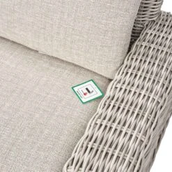 Bellagio Round Wicker Sofa Set With Firepit Coffee Table, Light Grey 13 Bellagio Round Wicker Sofa Set With Firepit Coffee Table, Light Grey -Daals Store OD SF 454 LGREY SET detail1