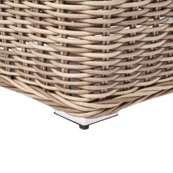 Bellagio Natural Round Wicker 5-Seater Sofa Set with Firepit Coffee Table -Daals Store OD SF 454 NAT SET detail4