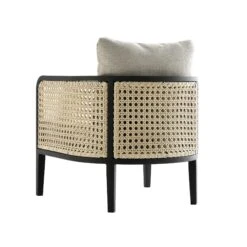 Pienza Outdoor Rattan Corner Sofa Set, Oatmeal Fabric With Black Frame 37 Pienza Outdoor Rattan Corner Sofa Set, Oatmeal Fabric With Black Frame -Daals Store OD SF 4697 BLACK OAT SET WB8