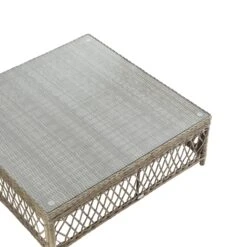 Willowbrook Natural Lattice Weave Rattan 7-Seater Garden Sofa Set - 3-Seater Sofa, 4 Armchairs & Square Coffee Table 15 Willowbrook Natural Lattice Weave Rattan 7-Seater Garden Sofa Set - 3-Seater Sofa, 4 Armchairs & Square Coffee Table -Daals Store OD SF 4985 NAT SET detail1