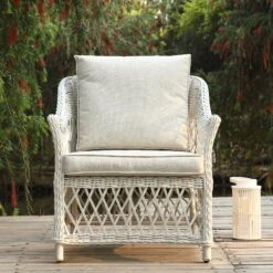 Willowbrook Lattice Weave Rattan 5-Seater Sofa Set With Rising Table, White 30 Willowbrook Lattice Weave Rattan 5-Seater Sofa Set With Rising Table, White -Daals Store OD SF 5110 WHITE SET scene10