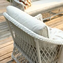 Willowbrook Lattice Weave Rattan 5-Seater Sofa Set With Rising Table, White 33 Willowbrook Lattice Weave Rattan 5-Seater Sofa Set With Rising Table, White -Daals Store OD SF 5110 WHITE SET scene13