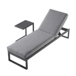 Albany Aluminium Sun Lounger, Grey -Daals Store OD SLG 155 GREY WB3