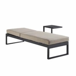Albany Aluminium Sun Lounger, Taupe -Daals Store OD SLG 155 TAUPE WB2