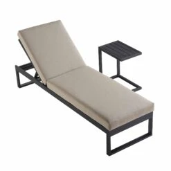 Albany Aluminium Sun Lounger, Taupe -Daals Store OD SLG 155 TAUPE WB3
