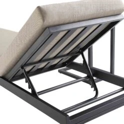 Albany Aluminium Sun Lounger, Taupe -Daals Store OD SLG 155 TAUPE detail2